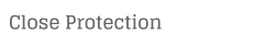 Close Protection